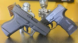 Glock 43 vs Sig P365: A common sense perspective on which is better!