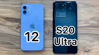 iPhone 12 vs Samsung Galaxy S20 Ultra