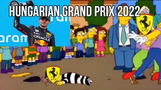 F1 2022 Hungarian Grand Prix meme review with epic moments