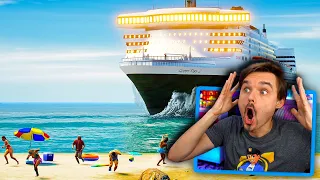 In GTA 5.. Cruise ship CRASHING into the beach! Captain CAN'T stop it! (LSPDFR Police Mod)