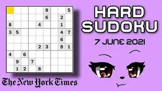 How To Solve New York Times Hard Sudoku? 7 June 2021