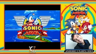 Sonic Mania Plus - Dia de pegar as Esmeraldas!