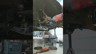 Easy Wheel Bearing Install on Honda