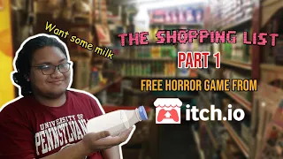 What's on the list??? | The Shopping List | Free horror game (Part 1)