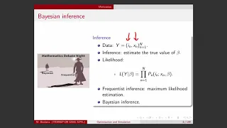 Optimization and Simulation. Markov Chain Monte Carlo. Part 1