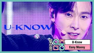 [HOT] U-KNOW - Eeny Meeny, 유노윤호 - 이니 미니 Show Music core 20210130