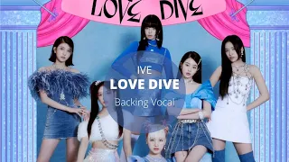 IVE (아이브) - 'Love Dive' Clean Instrumental With Backing Vocal + Lyrics