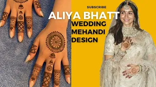 alia bhatt mehndi design | wedding design | latest mehndi design | easy mehndi design | henna,design