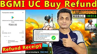 🔥BGMI Payment Done UC Not Received | How To Get Refund in BGMI For Failed UC Purchase