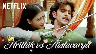 Hrithik Roshan vs. Aishwarya Rai Bachchan | Jodhaa Akbar | Netflix India