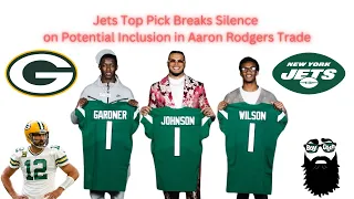 Jets Top Pick Breaks Silence on Potential Inclusion in Aaron Rodgers Trade?