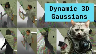 Dynamic 3D Gaussians