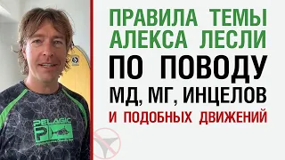 Правила темы Лесли по поводу МД, МГ, Инцелов и др.