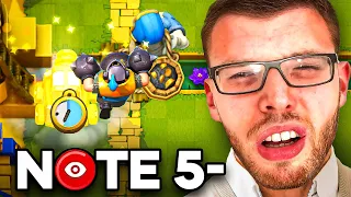 😱😫Ich BEWERTE EUER GAMEPLAY... (im Mega Auswahl Modus) | Clash Royale Deutsch