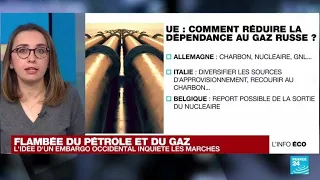 Pétrole : l'idée d'un embargo occidental inquiète les marchés • FRANCE 24