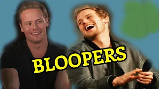 SWEET MOMENTS of Sam Heughan  Real Life BLOOPERS