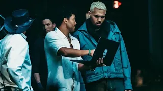 Chris Brown Behind The Scenes Of "Angel Numbers/Ten Toes"