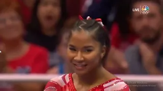 (13.9) Jordan chiles Balance Beam 2021 US OLYMPIC TRIALS DAY 2(NBC)