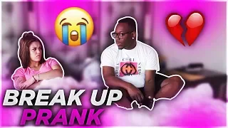 BREAK UP PRANK ON GIRLFRIEND GONE WRONG!!! (MUST WATCH)