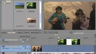 Видео монтаж в Sony Vegas 910 - 50.Использование в одном проекте видео разных стандартов