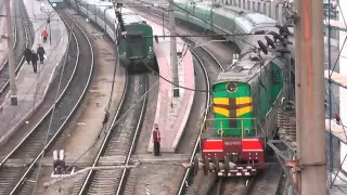 Работа ЖД вокзала Одесса-Главная Подборка 1/2 Rail st. of Odessa