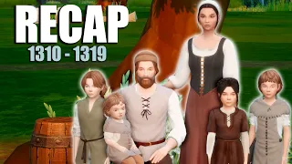 DECADE RECAP [ 1310 - 1319 ] THE SIMS 4 ULTIMATE DECADES CHALLENGE!