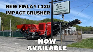 Finlay 1-120 Impact Crusher (Quarry Application)