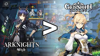 This is why Arknights is harder than Genshin