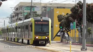 Metro E Line Train in Downtown Santa Monica