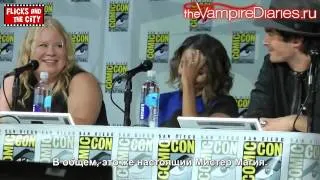 The Vampire Diaries SDCC Official Comic Con Panel 2014 [Русские субтитры]