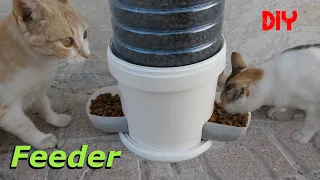DIY Automatic Food Dispenser / Pet Feeder
