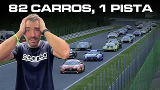 Corrida online com grid de 82 carros em Spa Francorchamps