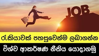 Manifest your dream job | Law of attraction (Sinhala)