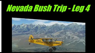 MSFS2020 - Nevada Bush Trip - Leg 4