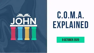 Youth Group Online - C.O.M.A. Bible Study/Reading Method Explained [9 October 2020]