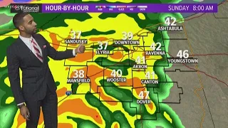 6 p.m. weather forecast for Apr. 13, 2019