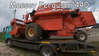 Комбайн Massey ferguson 440 | Рейс Городище - Ізяслав | Массей Фергюсон 440