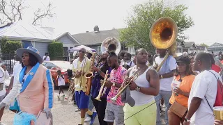 New Orleans Second Line Pigeon Town Steppers And Car Culture On Easter Sunday