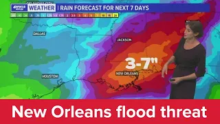 New Orleans could see heavy rain, flooding this week