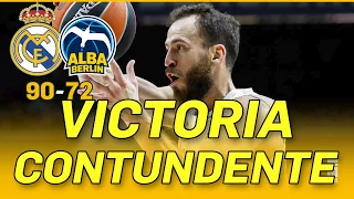 🏀🟢 VICTORIA CONTUNDENTE | REAL MADRID 90 ALBA BERLÍN 72 🔥📢