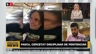 VLAD PASCU, CERCETAT DISCIPLINAR DE PENITENCIAR. NU MAI ARE DREPTUL LA VIZITE.Știri B1TV_11 apr 2024