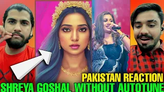 Shreya Ghoshal Without Autotune | Melody Queen | Pakistan Reaction | Hashmi Reaction