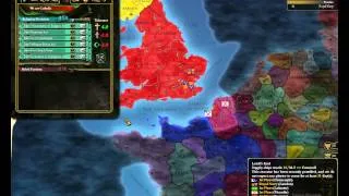 Let's Play Europa Universalis III - England - s1 p2/2 - Introduction & Decisions