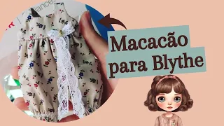 D.I.Y.: Macacão decote quadrado para bonecas Blythe #39