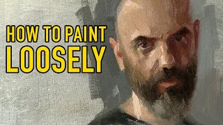 Oil Painting Brushes & The SECRET to Painting Loosely