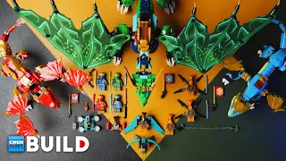 LEGO Speed Build! Ninjago Core EVO Dragons Collection 2022 | Beat Build