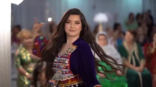 afghani girl dance  gham de kram bemar zra mrama shah frooq tape