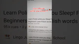 Learn Polish while you sleep !! 😱 (It works)