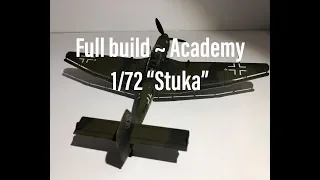 Full Build-Academy 1/72 Ju-87 (Stuka)