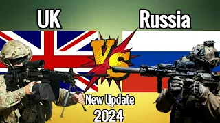 Russia Vs UK military power comparison 2024 | SZB Defense